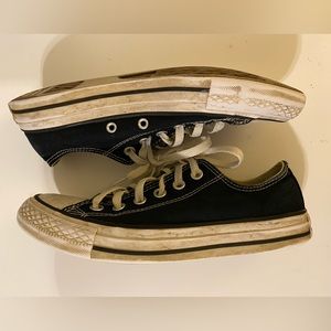 Black Low Top Converse